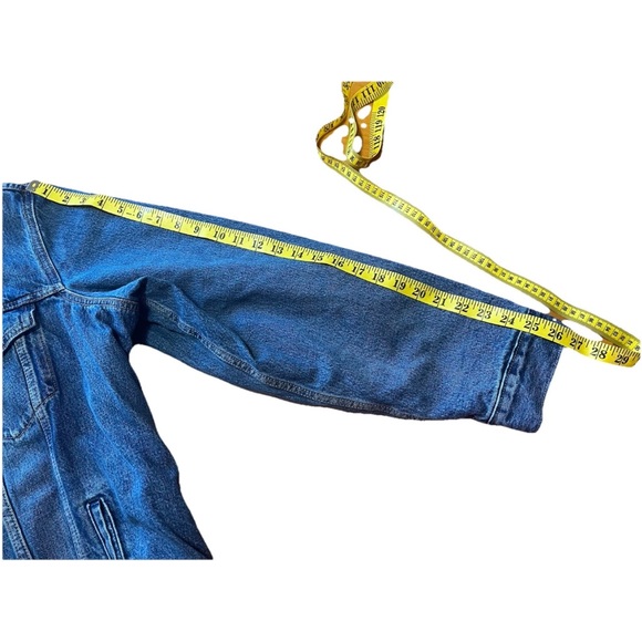 Levi’s Premium Big E Sherpa Trucker Jacket XXL Heavy Warm 16365‑0070 EXC Cond - Picture 8 of 16